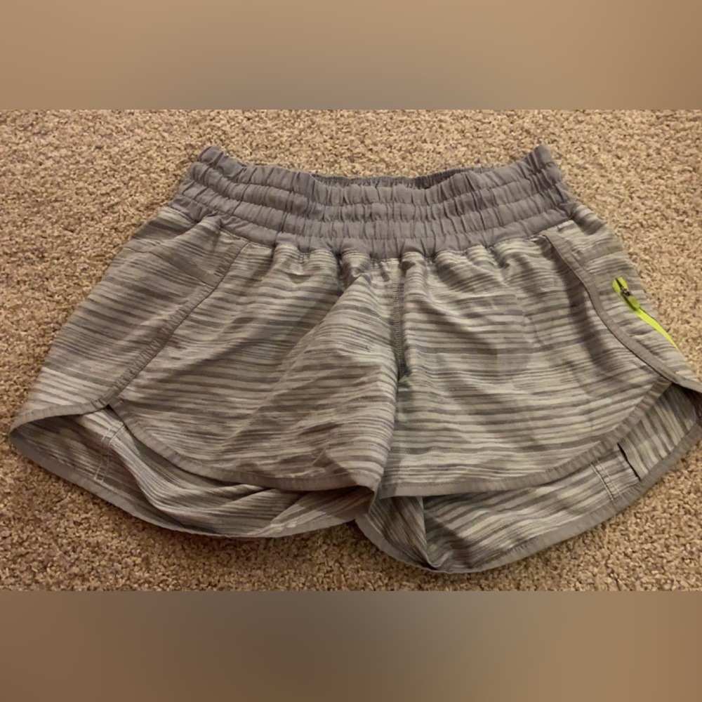 Gray lululemon shorts size 8!